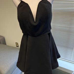 Elegant Black Women's Dress